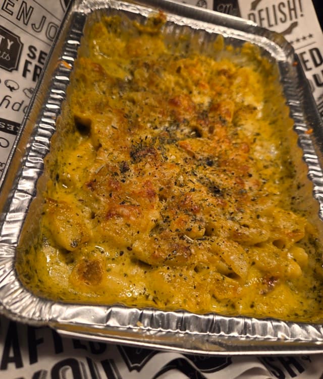 Pesto Mac and Cheese