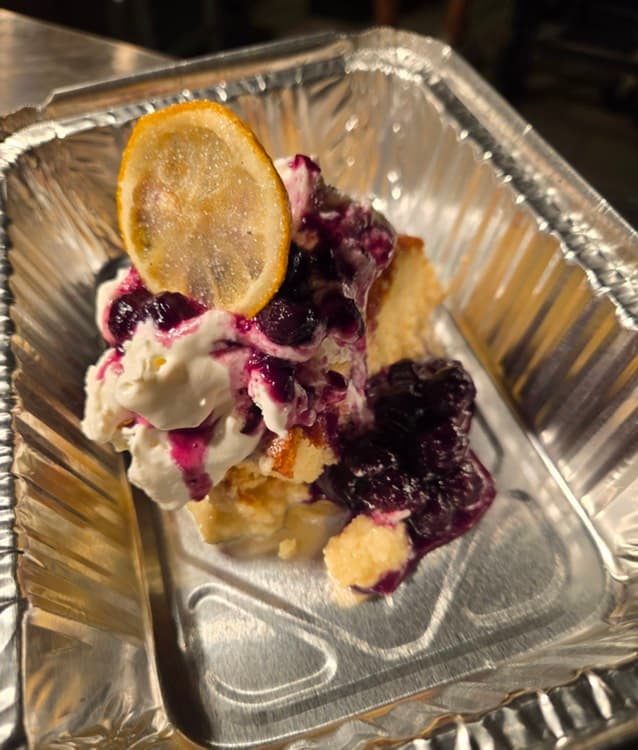 Lemon Blueberry Layered Cake
