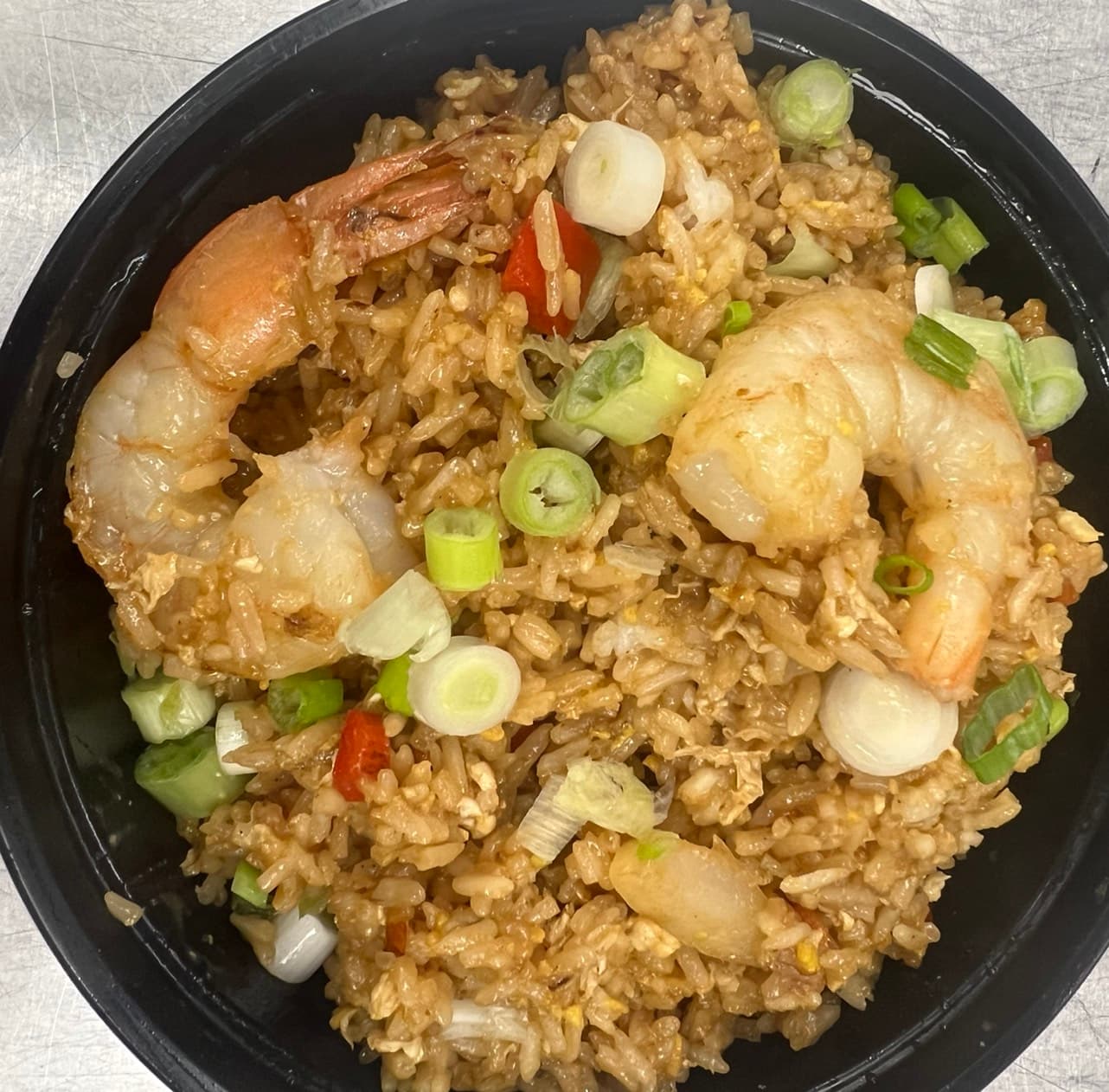 #(8) Shrimp fried rice