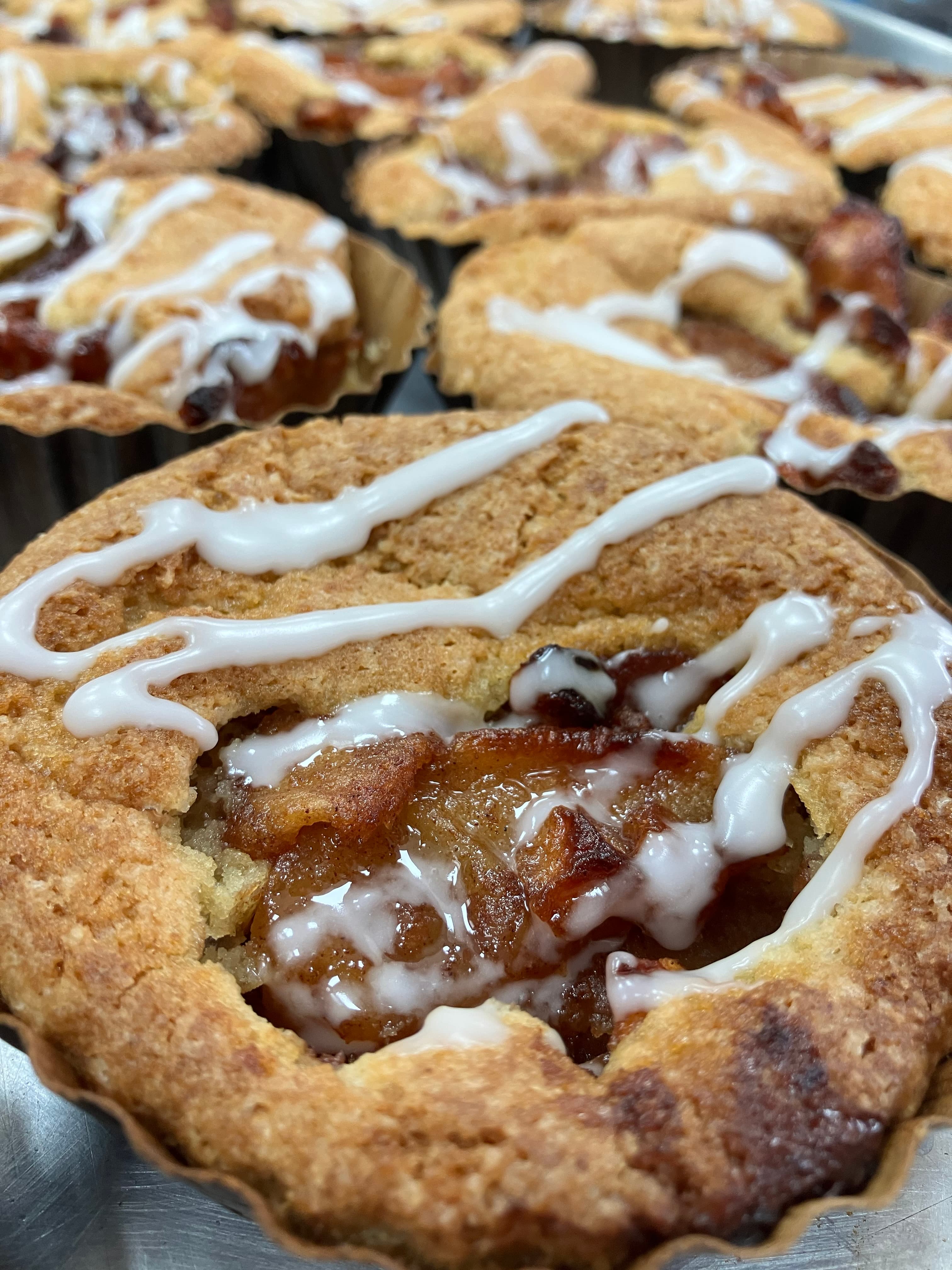 Apple Torte w/ Caramel Glaze - DF
