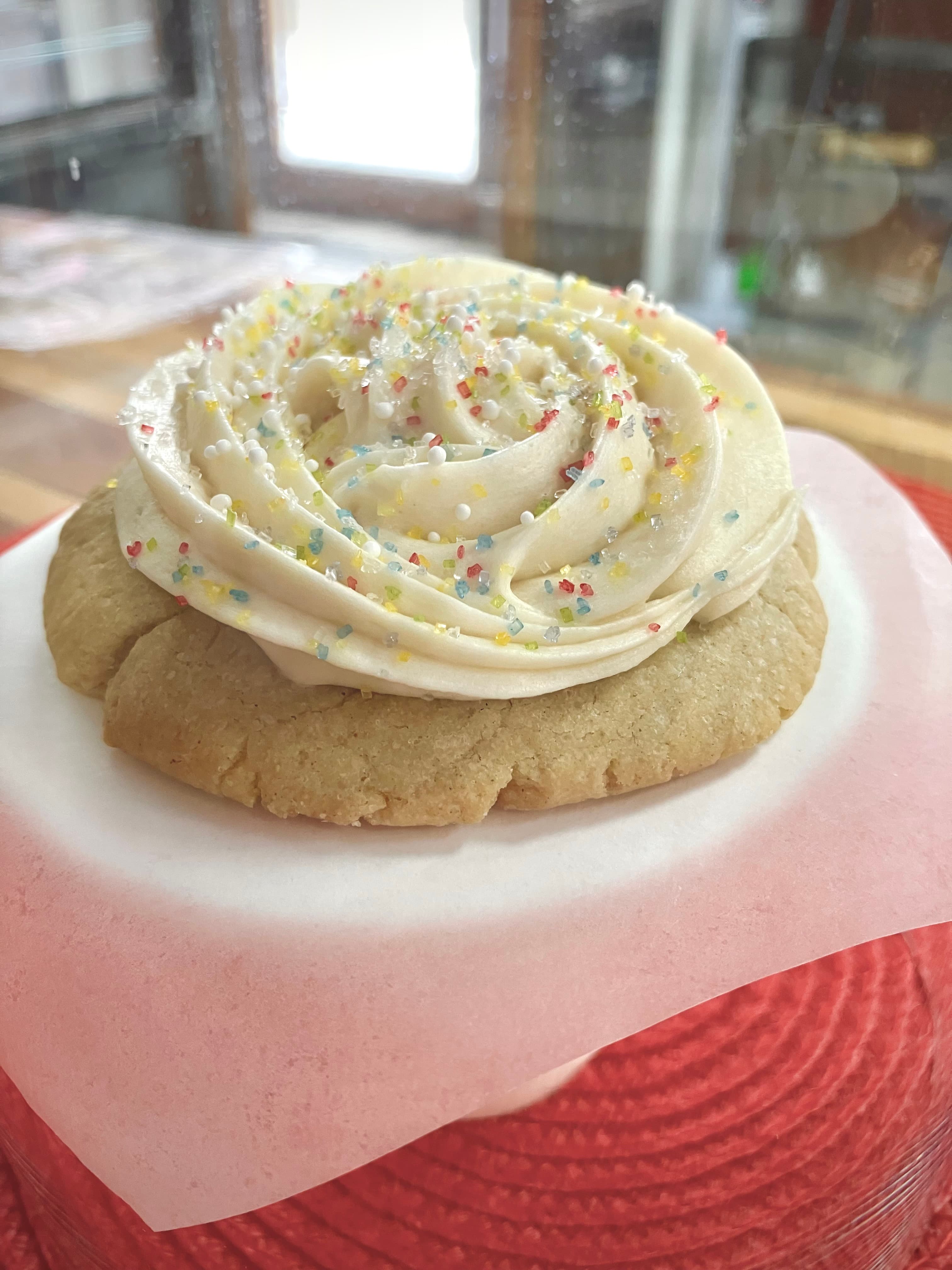 Vanilla Frosted Sugar Cookie