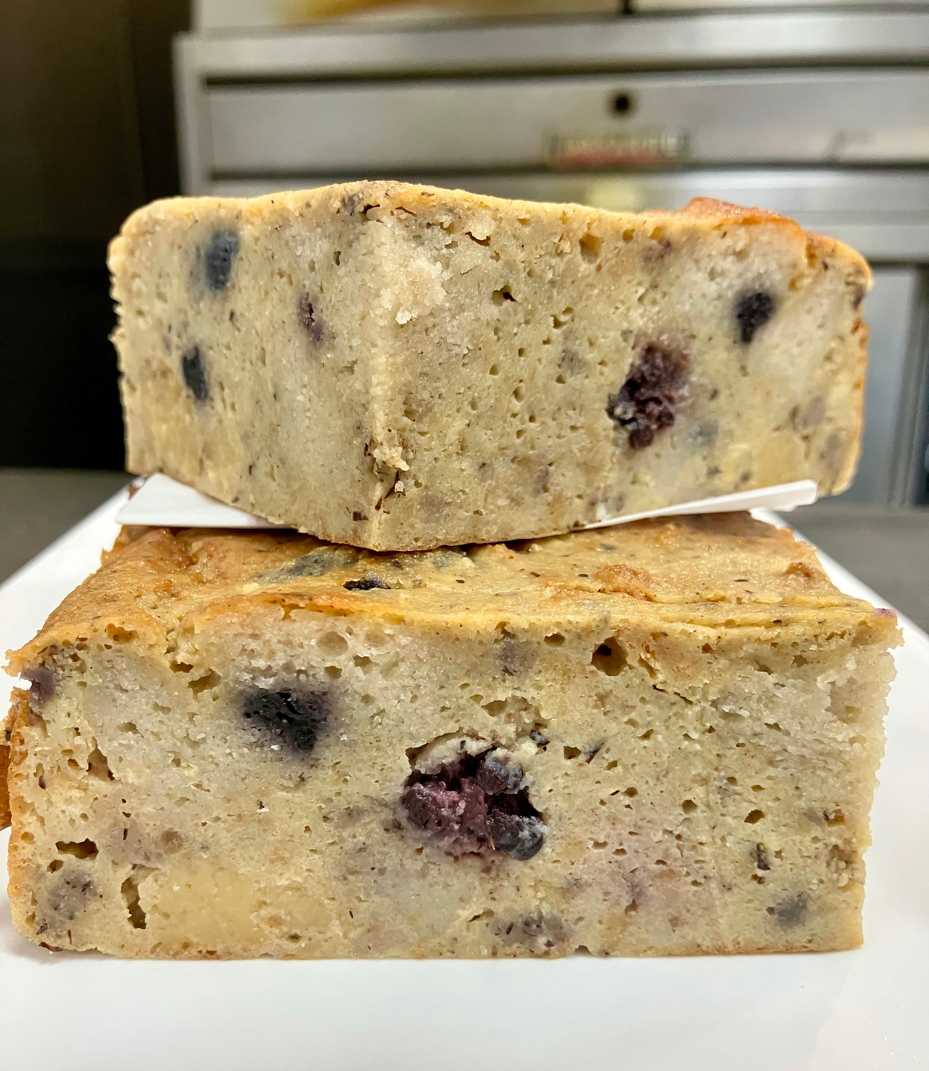 Three Berry Bread Pudding - DF