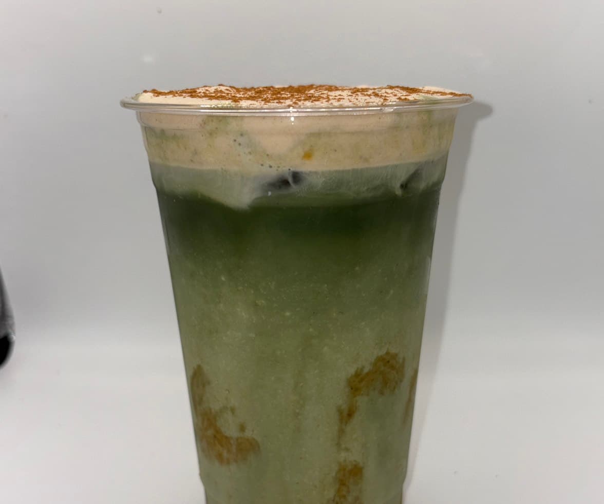 Pumpkin spice matcha