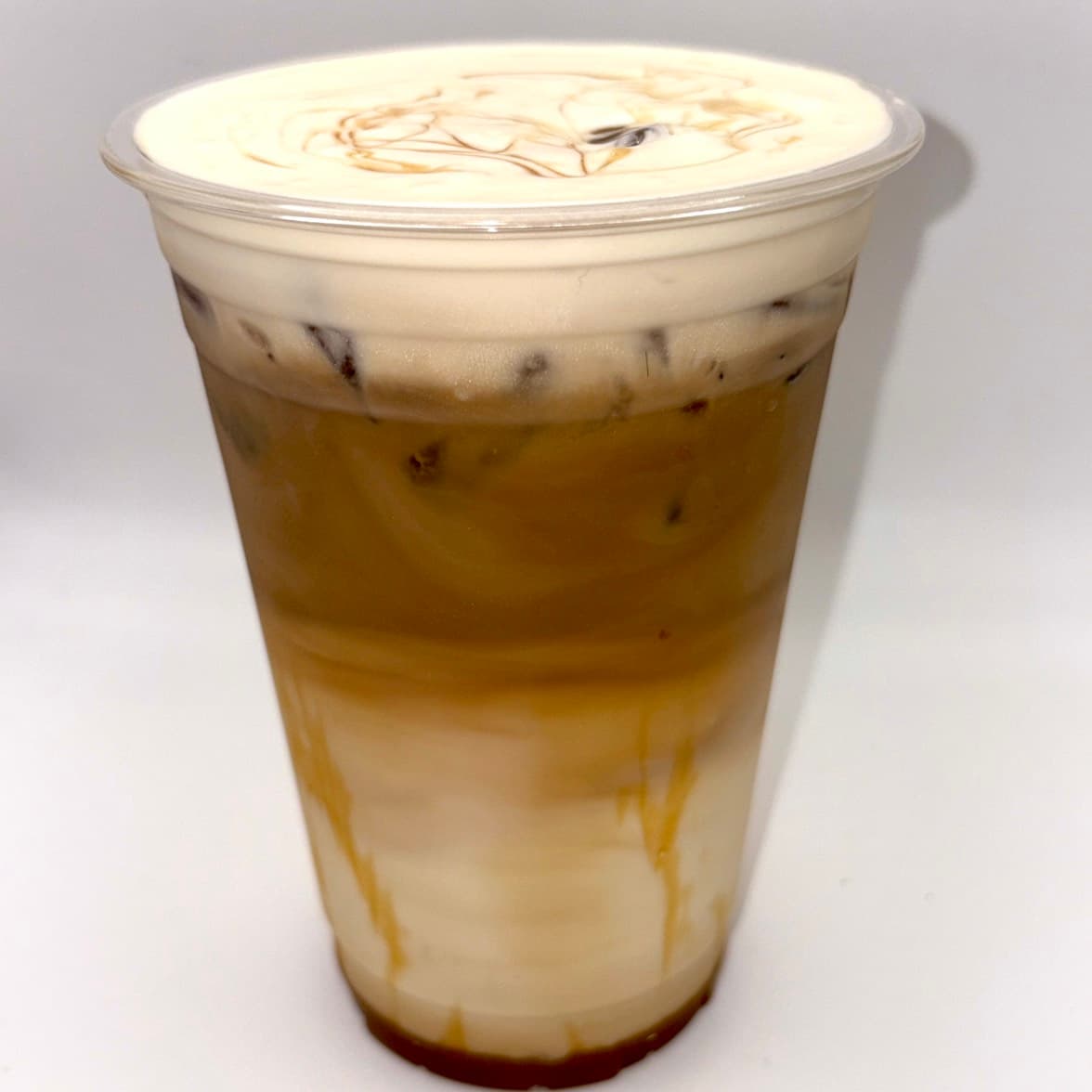 Salted caramel latte