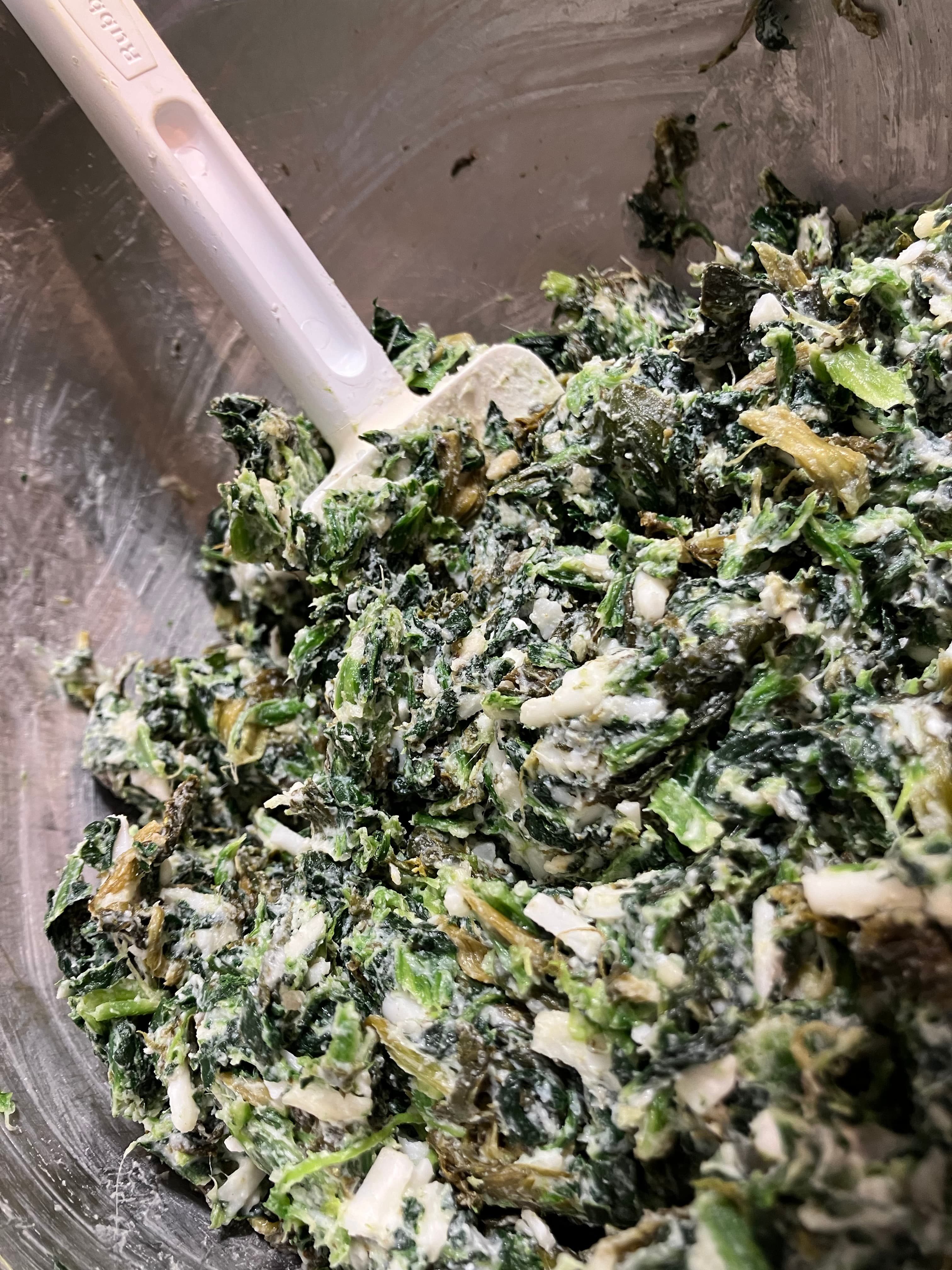 FROZEN - Spinach Pie Calzone